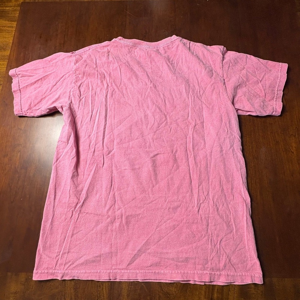 No Doubt Gwen Stefani Band Photo Graphic T-Shirt Faded Pink S/M - Picture 4 of 5